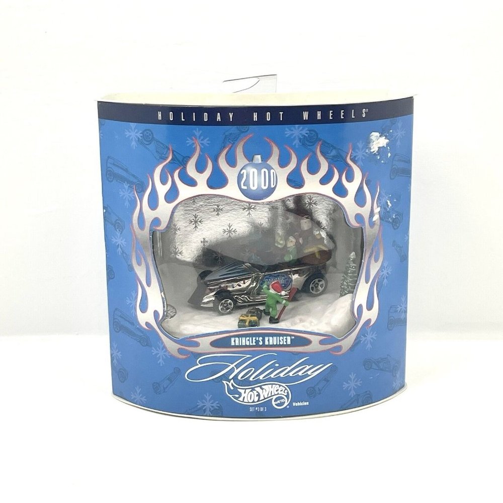 Hot wheels Kringles cruiser miniature elves Santa & reindeer